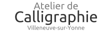Atelier de Calligraphie Villeneuve-sur-Yonne